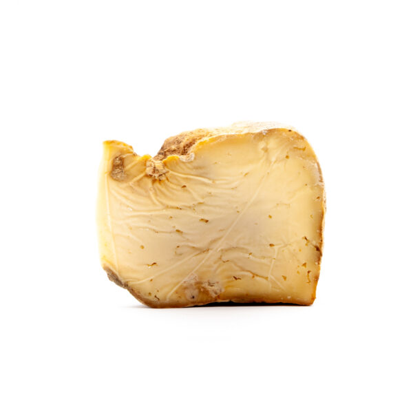 Aged alpine cheese "Toma Stefano" from Piedmont