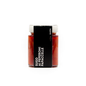 Papaccelle peppers sauce from Campania