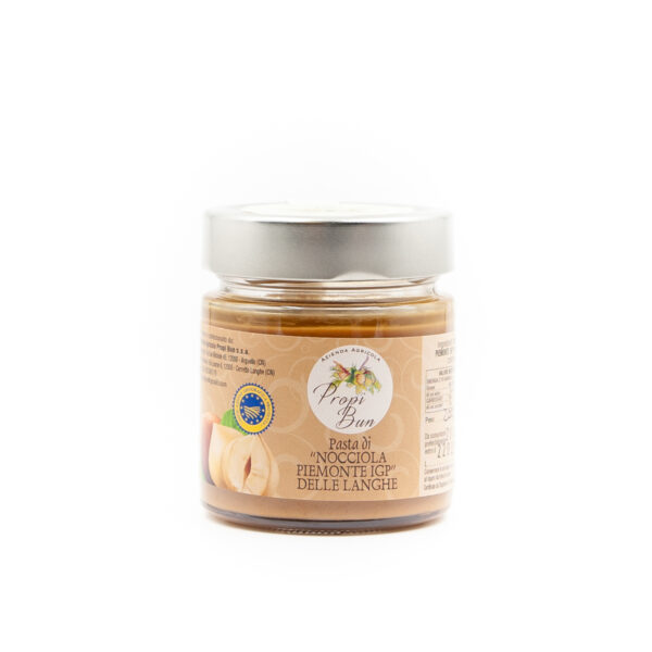 Langhe IGP Hazelnuts Cream - 100% Hazelnut from Piedmont